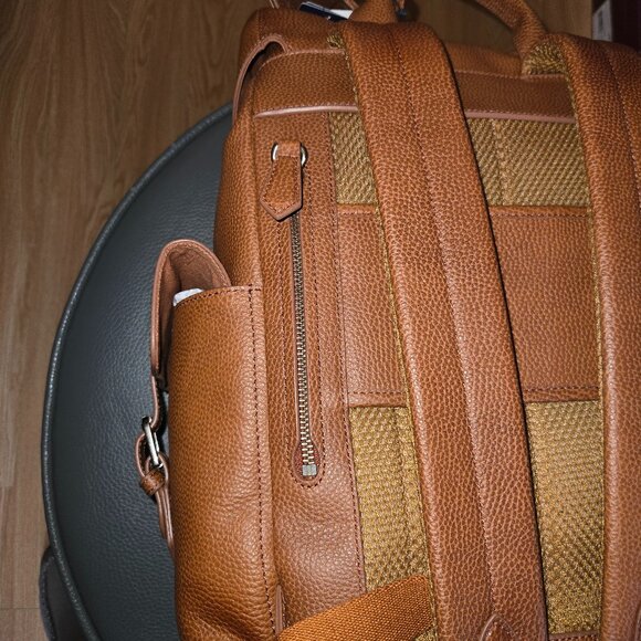 Polo Ralph Lauren Pebbled Leather Backpack (Unisex) - Picture 10 of 12